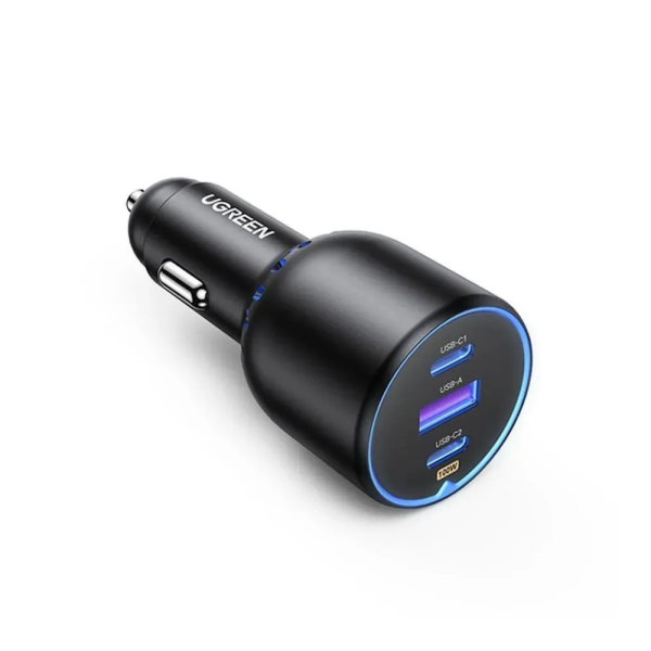 АЗУ UGREEN CD293 USB-A+2*USB-C 130W GaN, черный